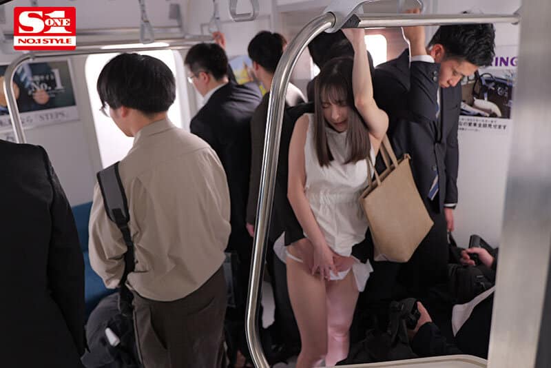 av ญี่ปุ่น โดนลวนลามบนรถไฟติดใจต้องตามไปเสียวต่อ SONE-345 1