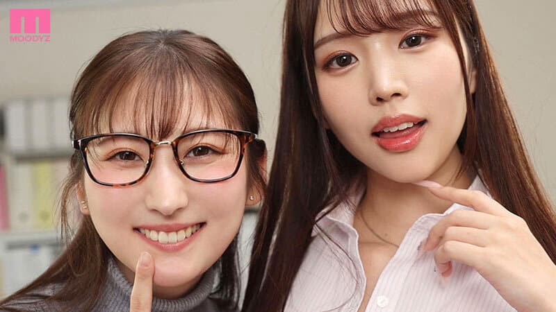 หนังโป้เอวี สองสาวออฟฟิศแข่งกันใช้เสน่ห์สวาทปิดดีลลูกค้า MIAB-405 1