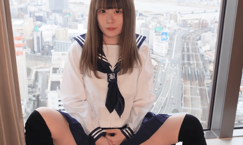 หนังโป้ญี่ปุ่นไม่เซน สาวน้อยในชุดนักเรียนนั่งอยู่ริมหน้าต่าง FC2-PPV-4637845 1