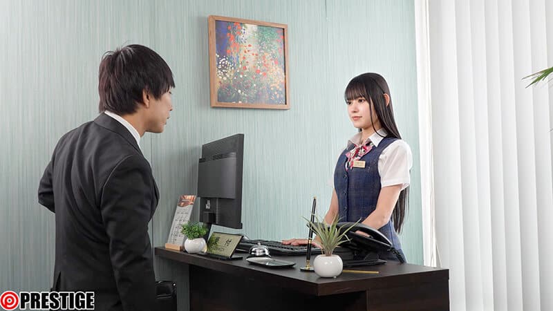 เอวีญี่ปุ่น แอร์สาวแสนซื่อโดนบริการเสียวใต้โต๊ะ ABF-231 1